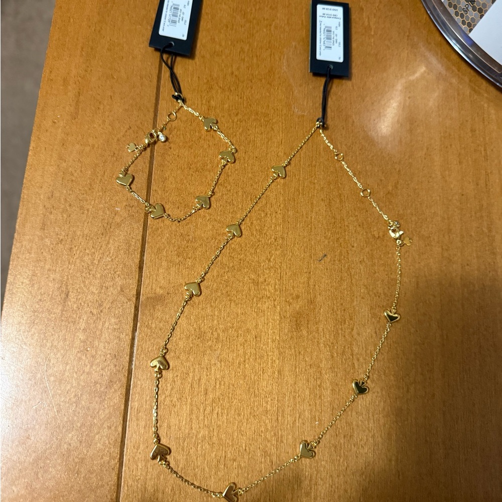 Kate Spade necklaces and bracelet